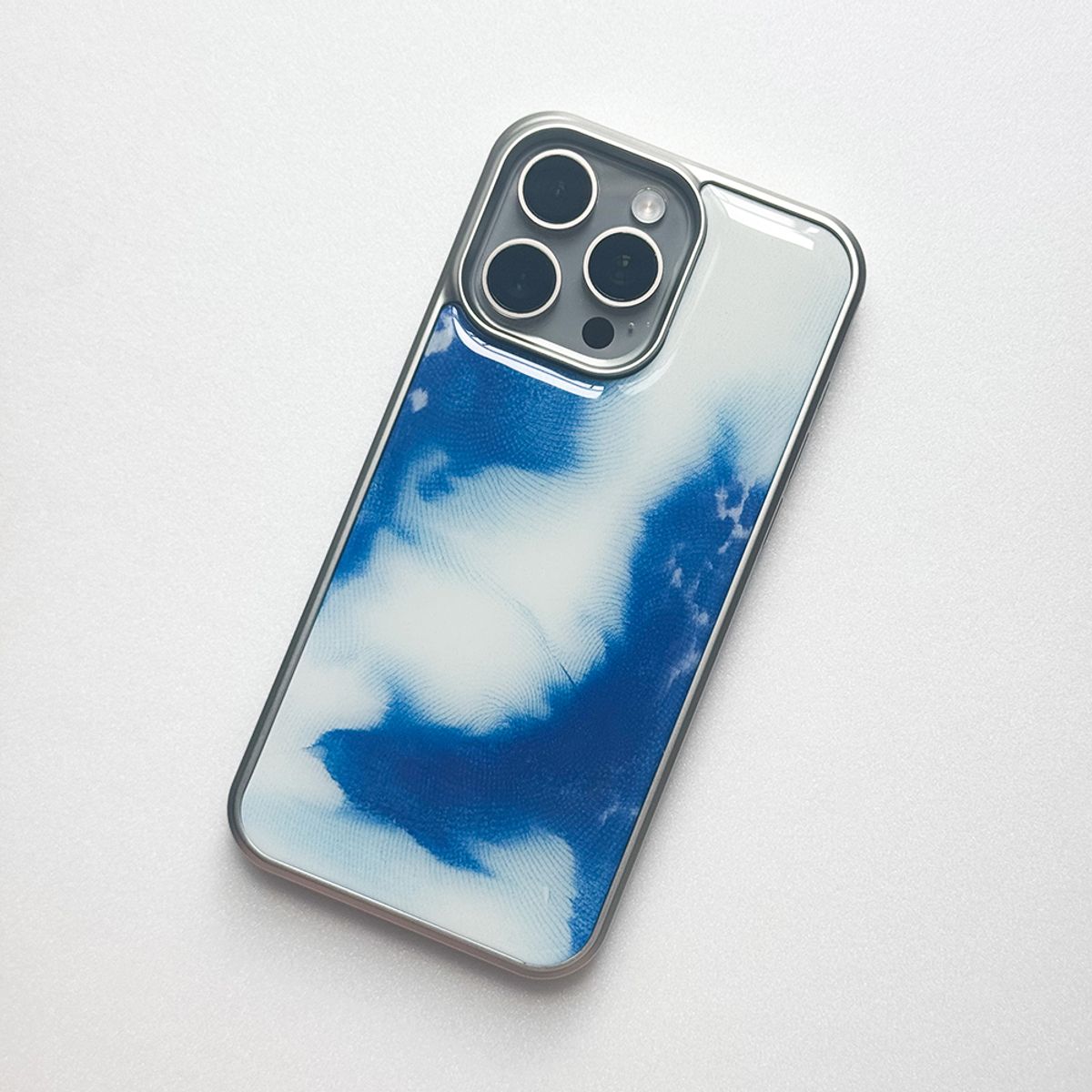 메모리즈바운더리(MEMORIESBOUNDARY) Soaring Silence Phone Case (SV_Blue)