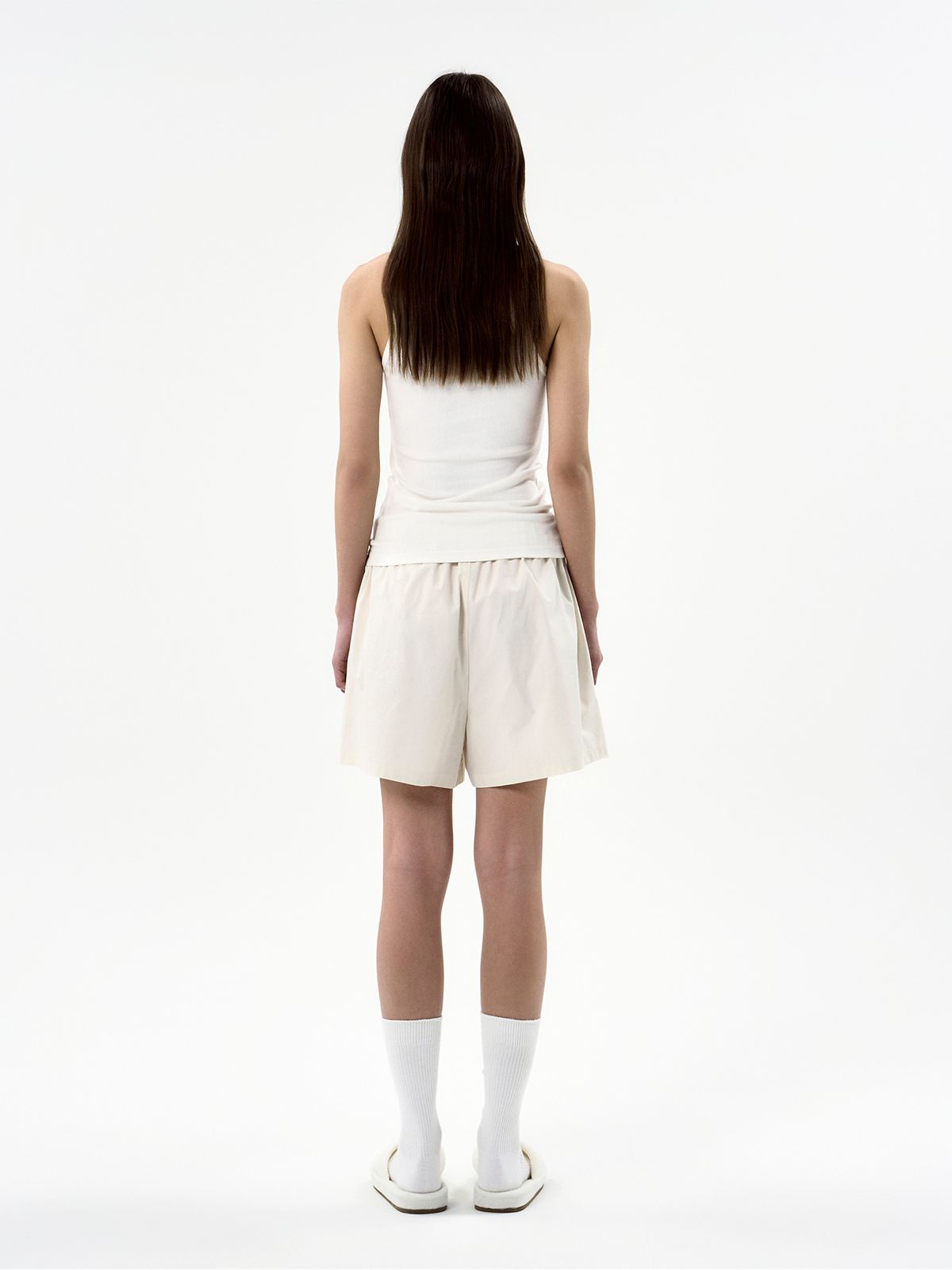 세이지가(SAGEGA) Cotton Pyjama Shorts (Cream)