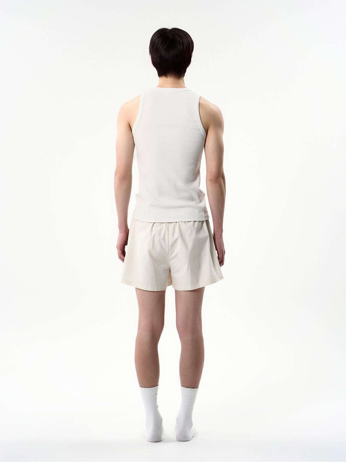 세이지가(SAGEGA) Cotton Pyjama Shorts (Cream)