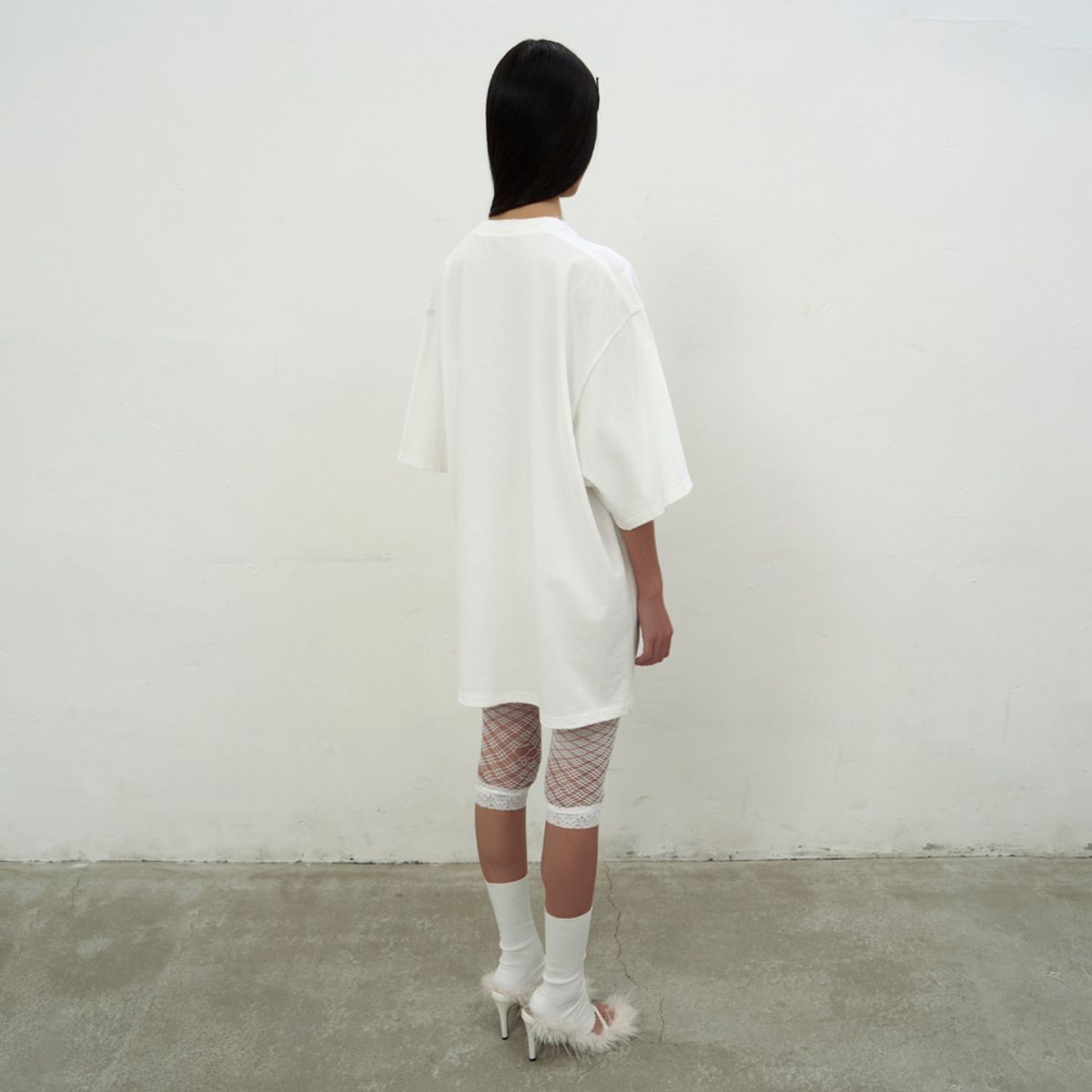 엘씨디씨티엠(LCDC™) KAT PRINT MINI DRESS (WHITE)