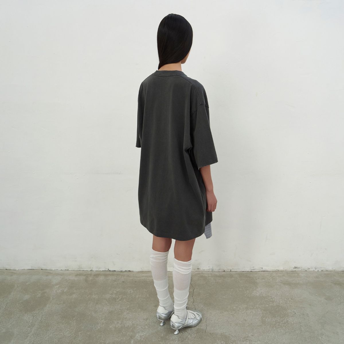 엘씨디씨티엠(LCDC™) KAT PRINT MINI DRESS (DARK GREY)