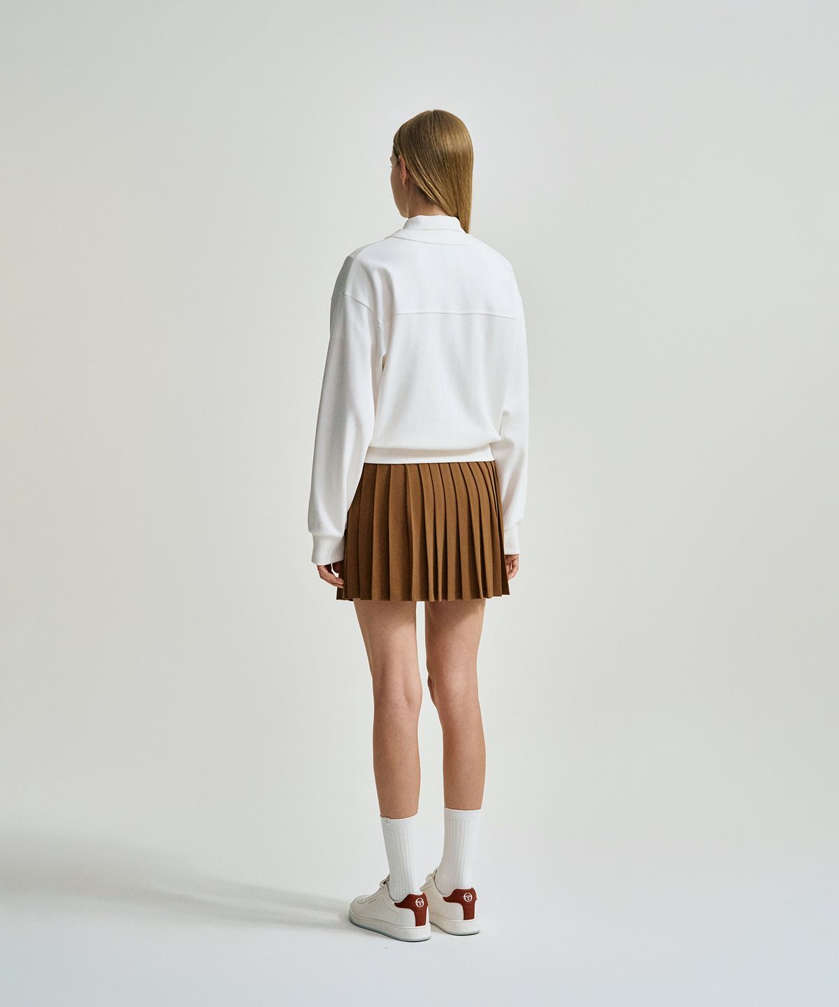 세르지오 타키니(SERGIO TACCHINI) W 더블니트 가디건 (White)