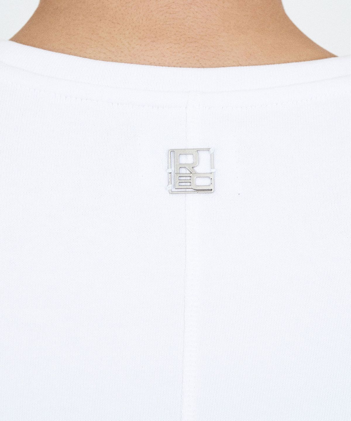 레코딩하우스(RECORDINGHOUSE) REC OVER FIT HALF-SLEEVE [WHITE]