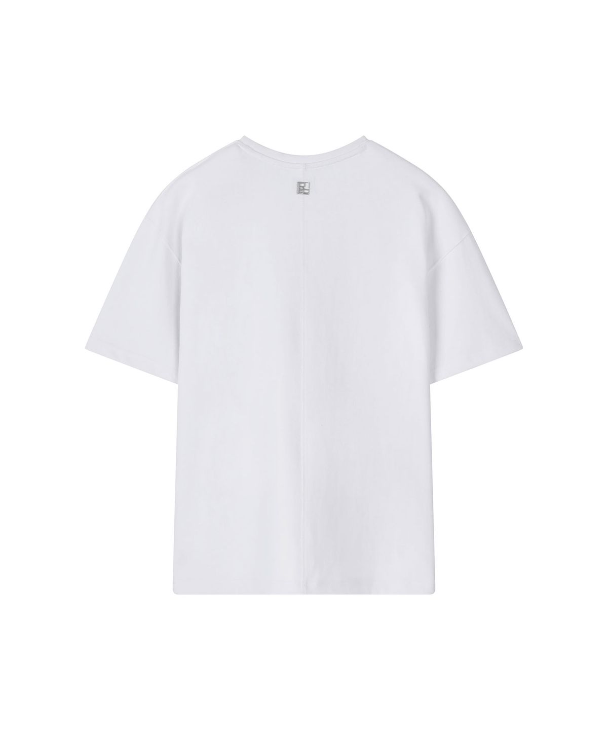 레코딩하우스(RECORDINGHOUSE) REC OVER FIT HALF-SLEEVE [WHITE]