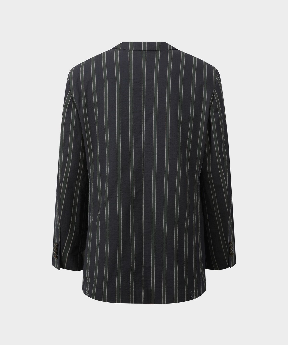브룩스 브라더스(BROOKS BROTHERS) 클래식핏 시어서커 2버튼 스포츠코트 (네이비) (BBJSMF8362QFM)