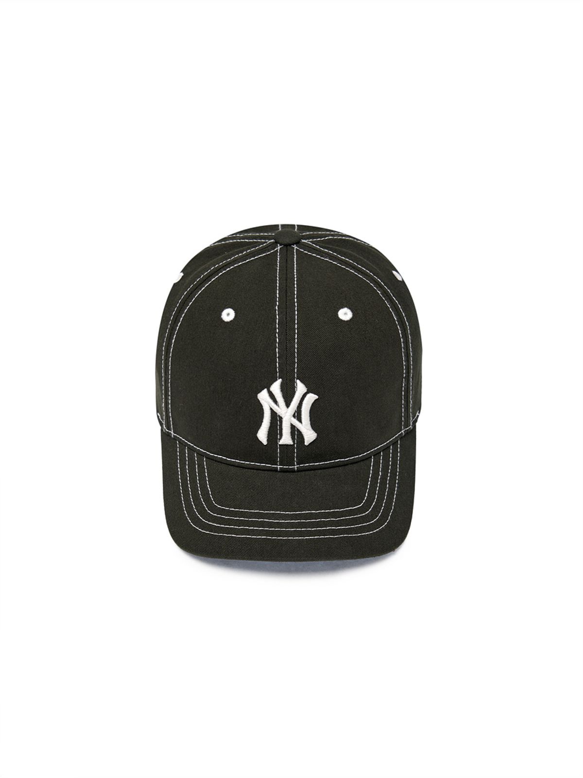 엠엘비 키즈(MLB KIDS) 스티치 워싱 볼캡 NY (D.Khaki)