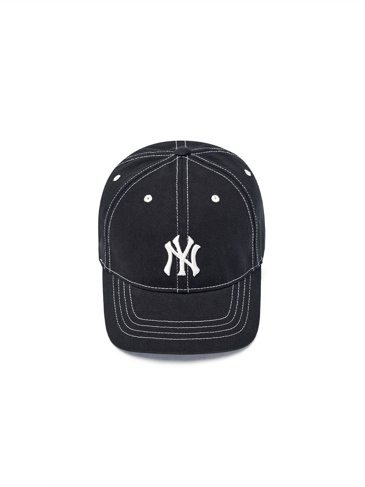 엠엘비 키즈(MLB KIDS) 스티치 워싱 볼캡 NY (Black)