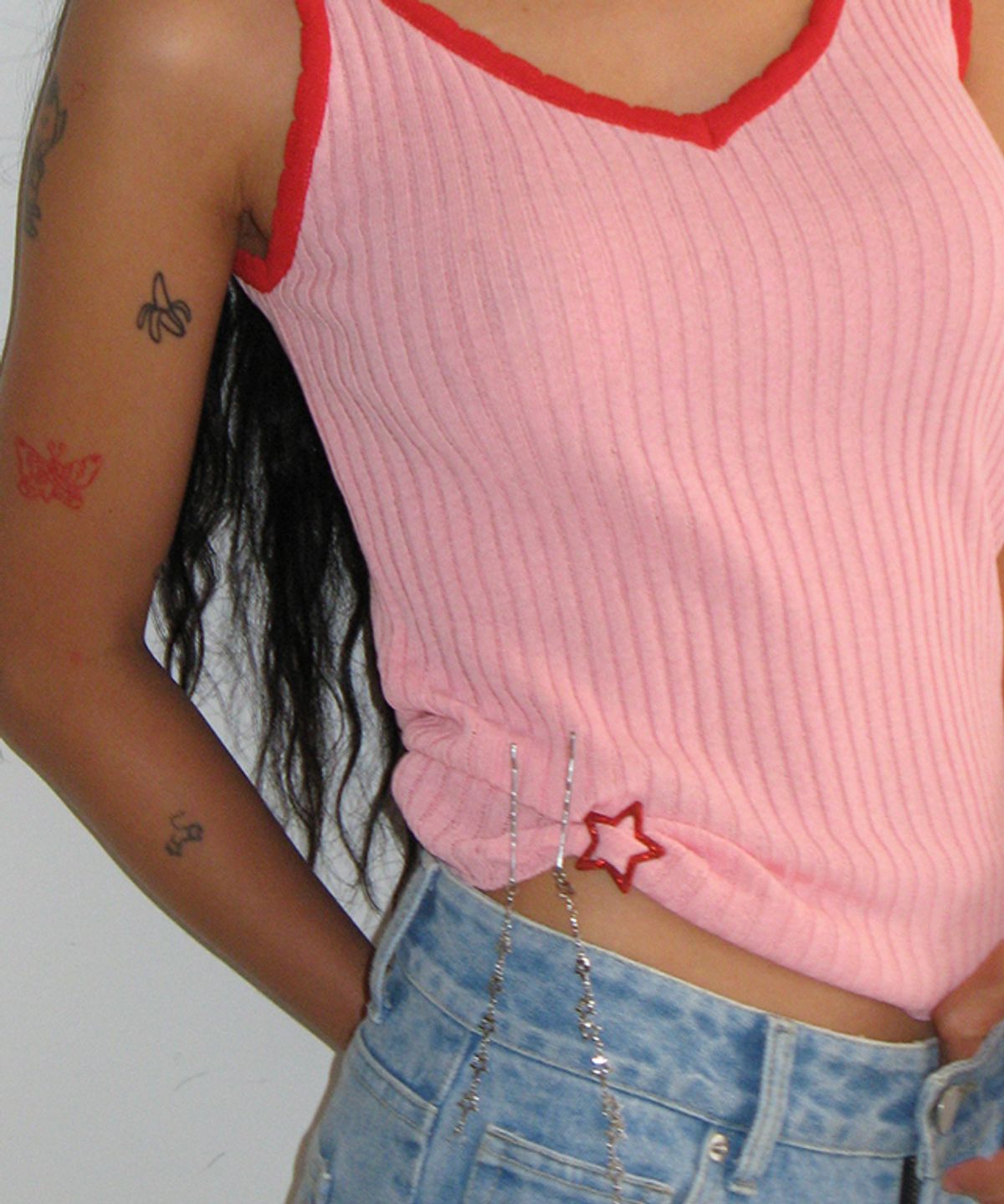 론론(RONRON) STAR DROP HAIR SLIM PIN (2ea)
