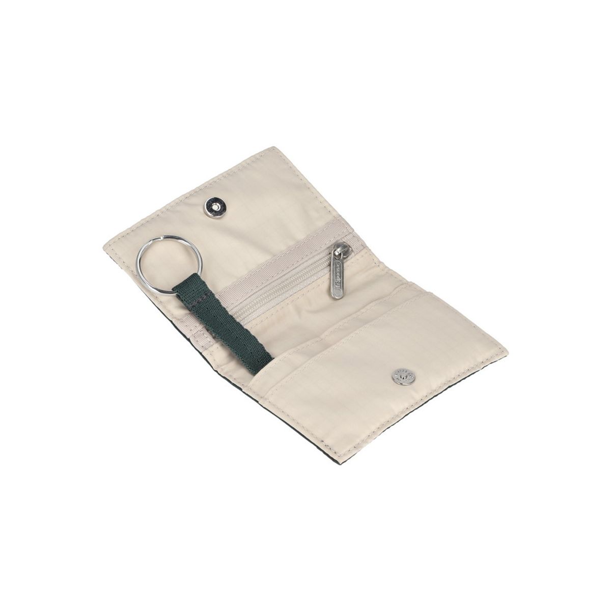 레스포색(LESPORTSAC) 미드나잇 그린 스냅 카드 케이스 [1318.R190]