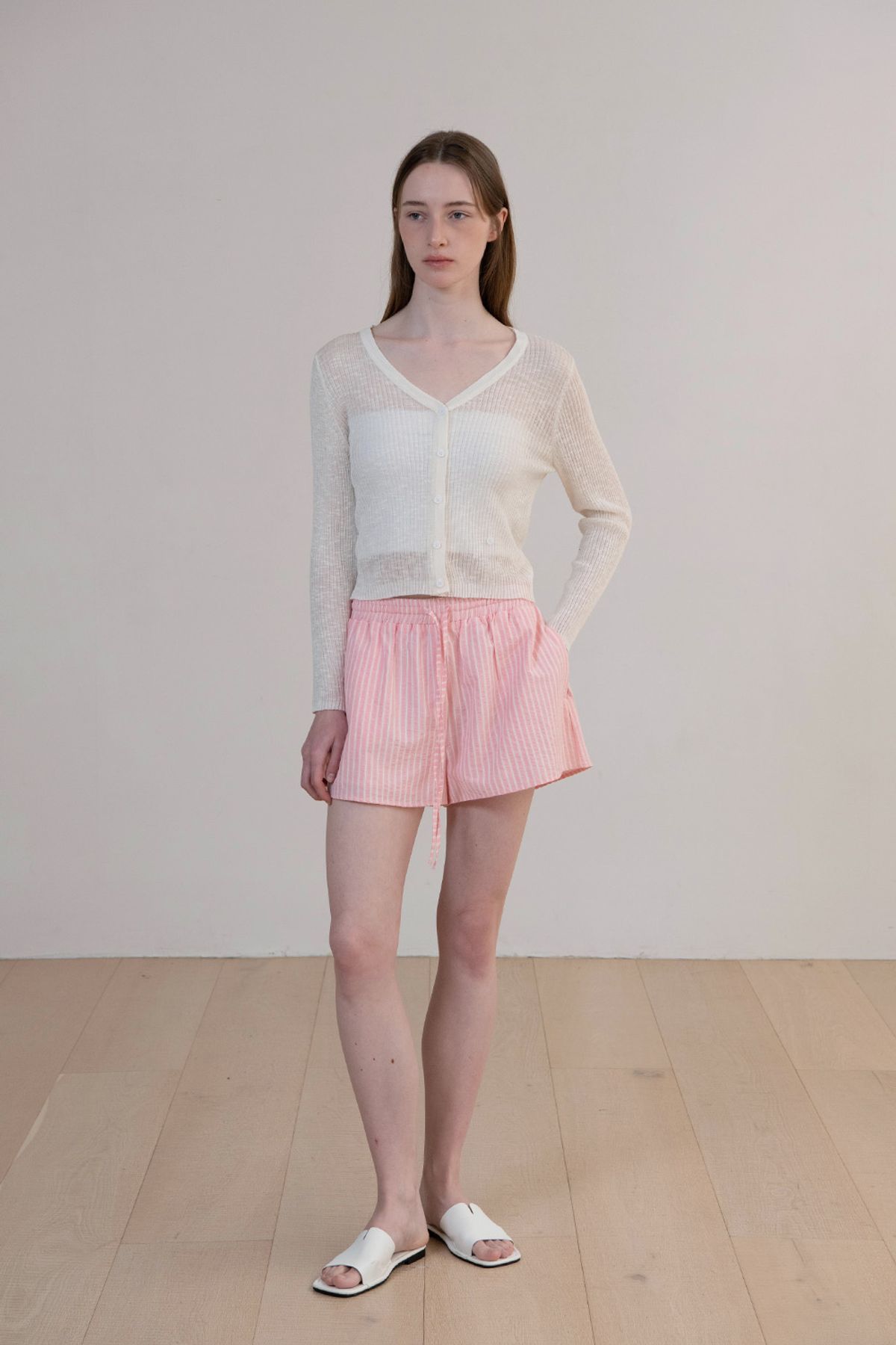 오브오브(OVEOF) Piia Trunk Pants_Pink