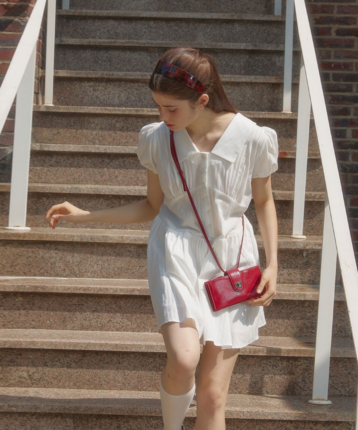 아노에틱(ANOETIC) ANC TRAVEL PASSPORT BAG_RED