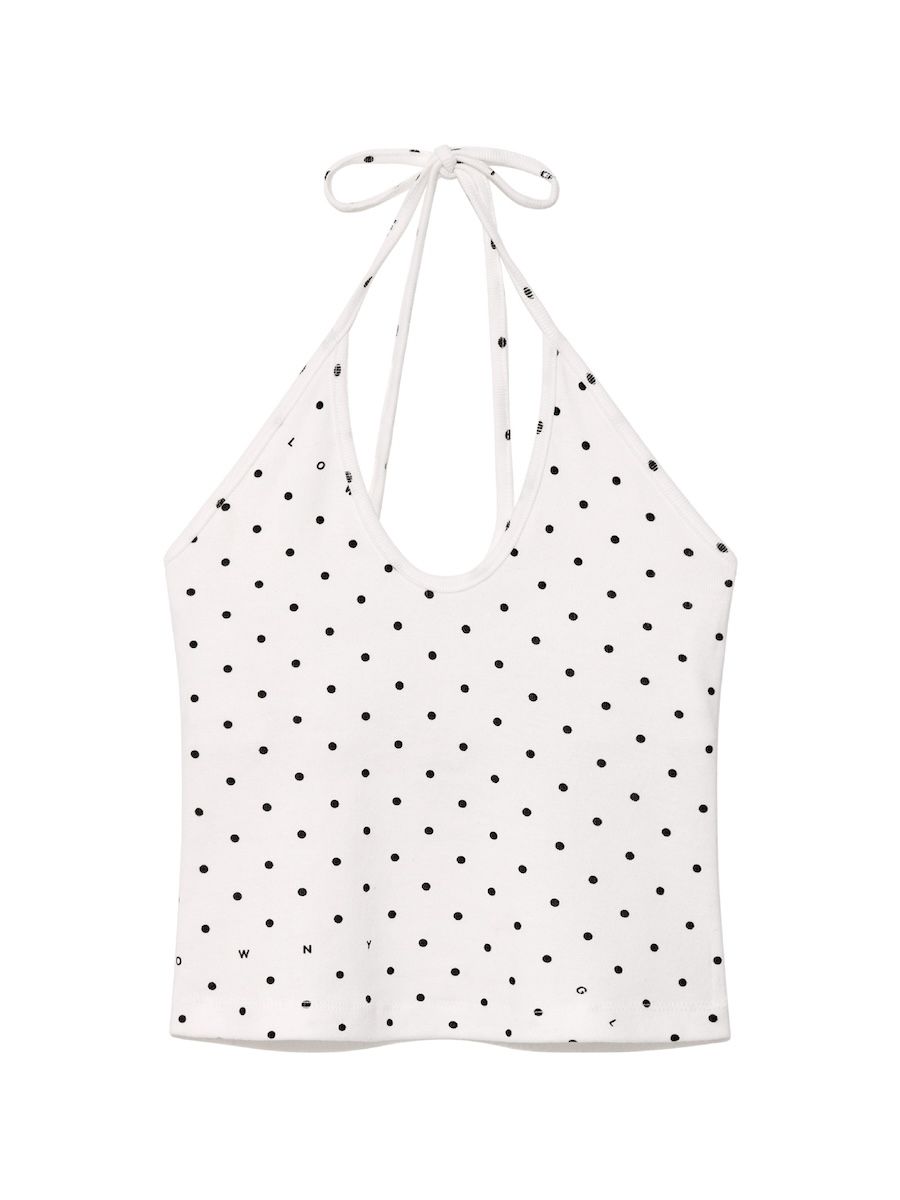 MUSINSA | GLOWNY WILD HALTER CAMISOLE (4 Colors)