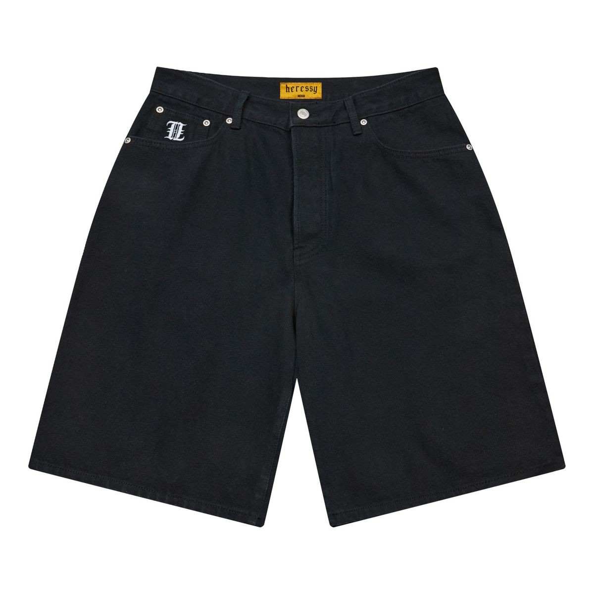 헤레시(HERESSY) HERESSY DENIM PANTS BLACK