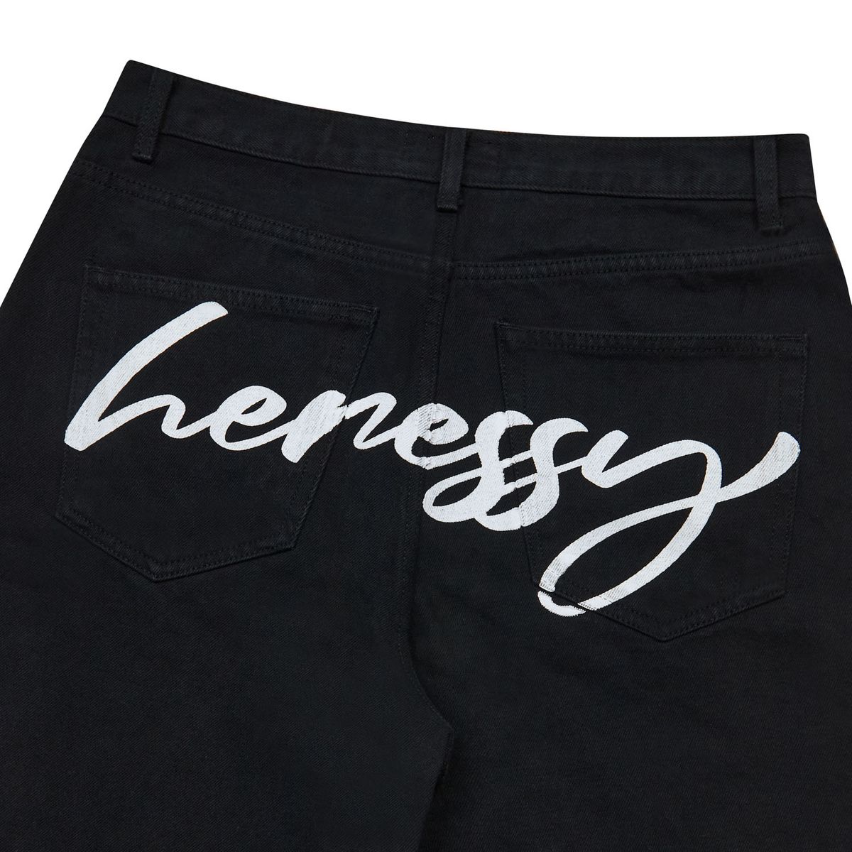 헤레시(HERESSY) HERESSY DENIM PANTS BLACK