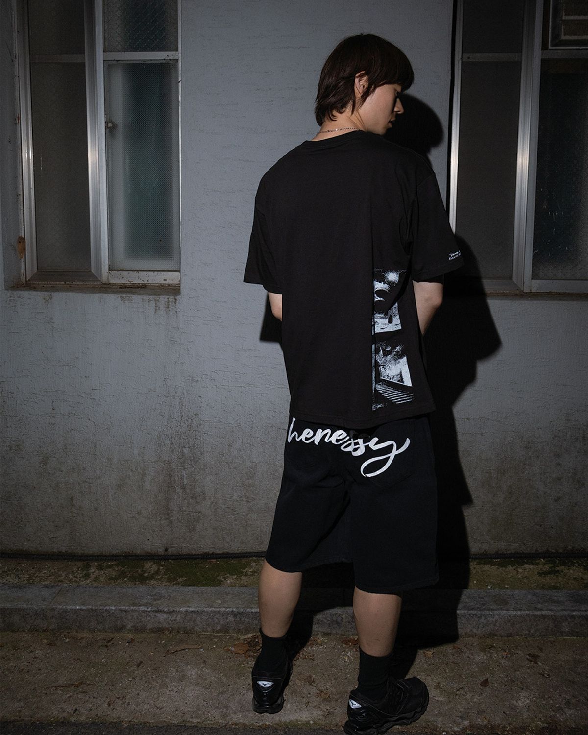 헤레시(HERESSY) HERESSY DENIM PANTS BLACK