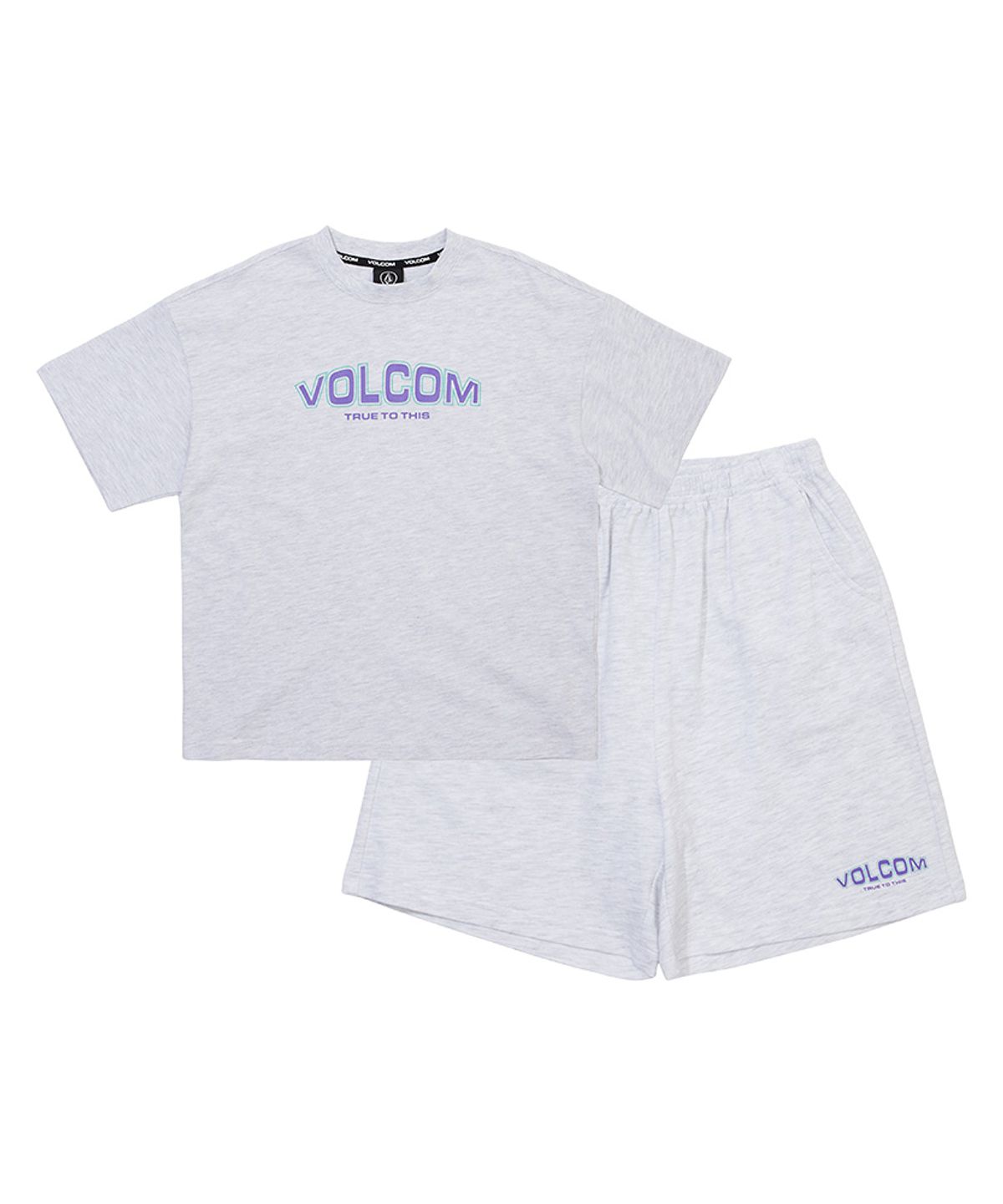 볼컴 키즈(VOLCOM KIDS) 스트릿 라운드 하프 셋업 D5M015