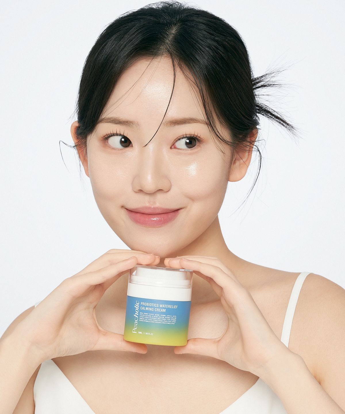 피치홀릭(PEACHOLIC) 프로바이오틱스 워터릴리프 카밍 크림 50ml
