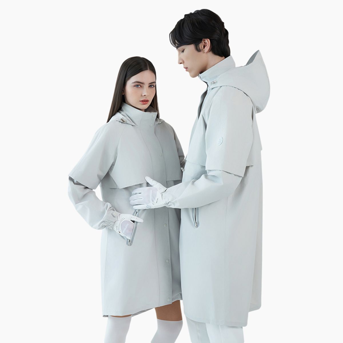 테크스킨(TECHSKIN) 레인플렉스 레인코트 우의