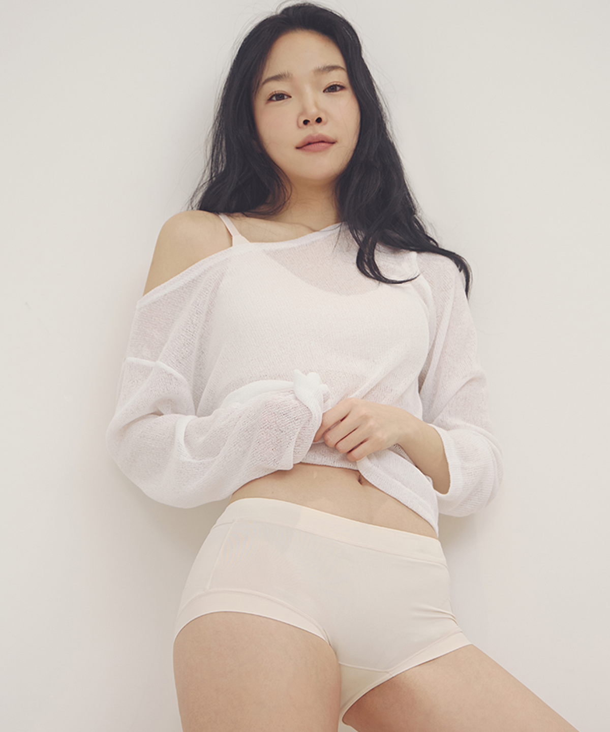 슬림나인(SLIM9) [SET]  네모팬티 숏  + 편해브라 뉴베이직 컴팩트 셋업 - 7 Colors