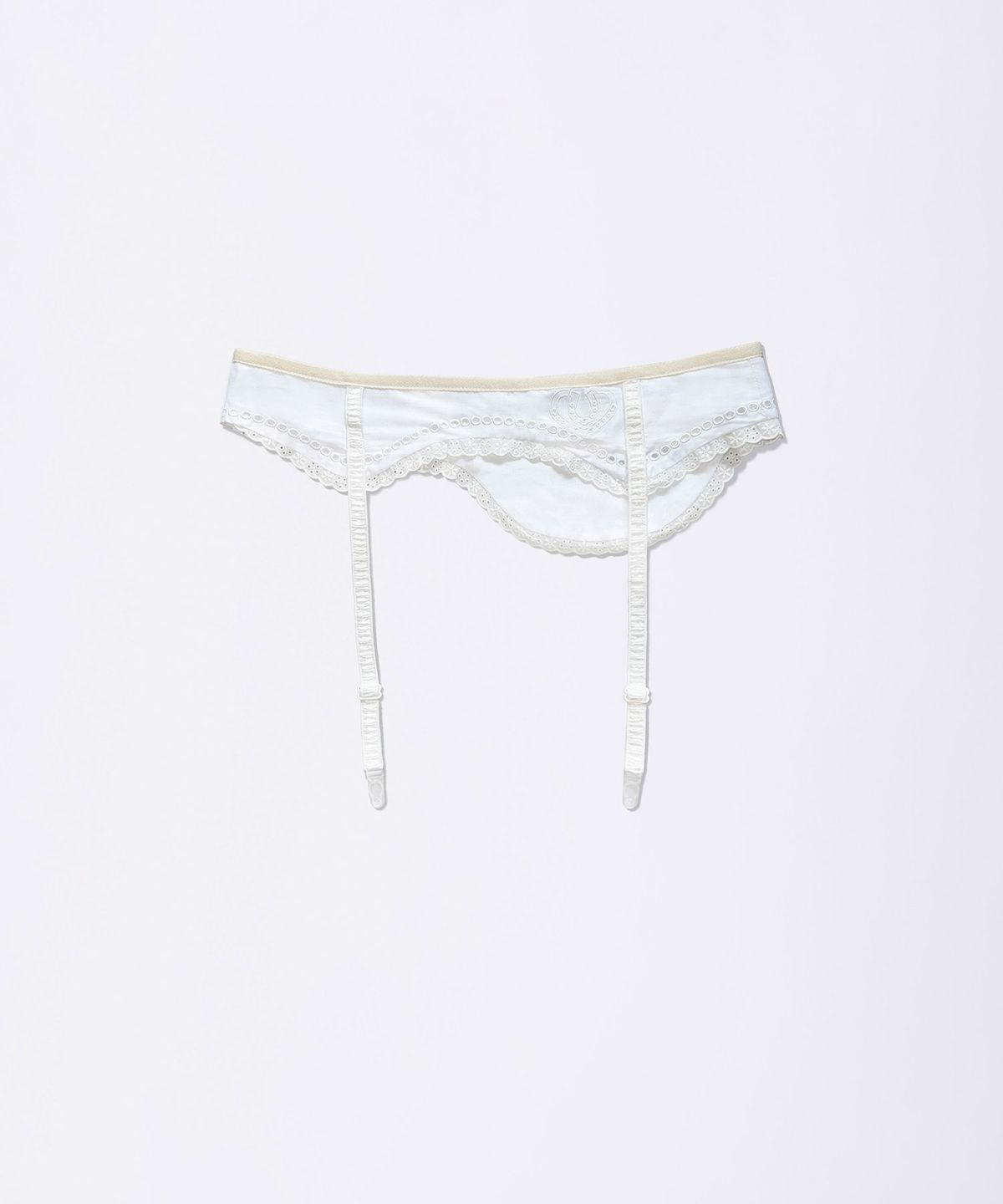 스컬프터(SCULPTOR) Cotton Apron Belt White