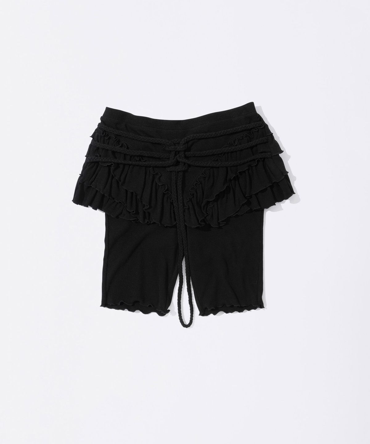 스컬프터(SCULPTOR) Braided Cottage Skort Black