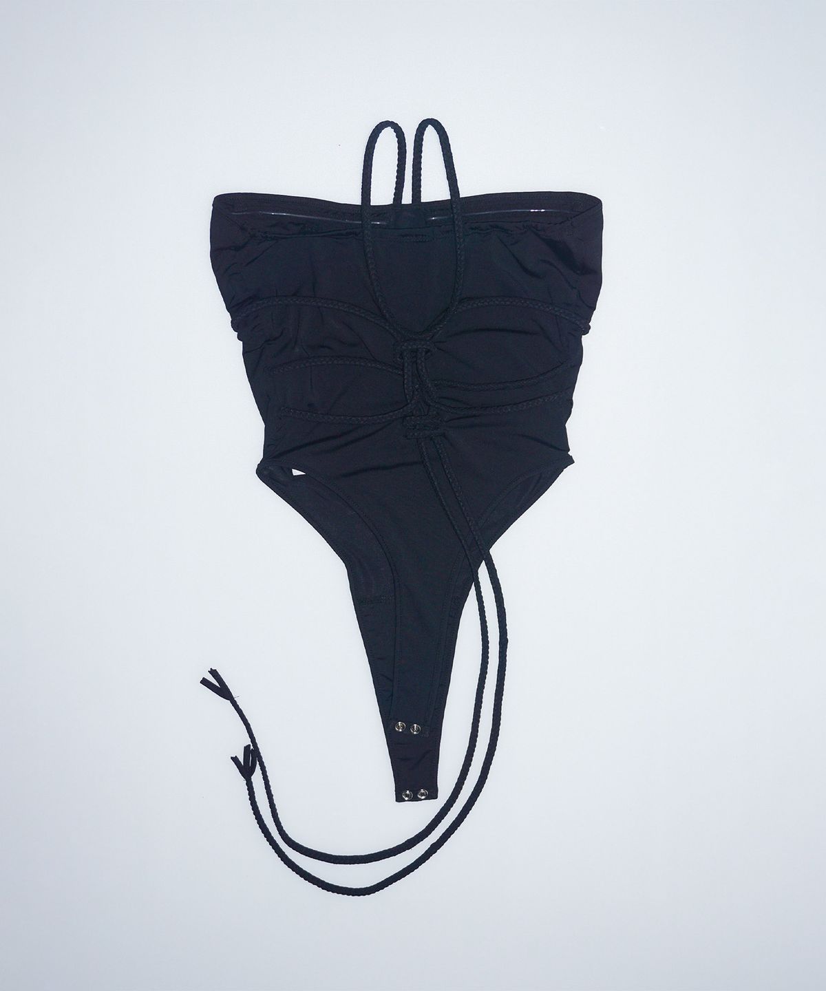 스컬프터(SCULPTOR) Braided Bodysuit Black