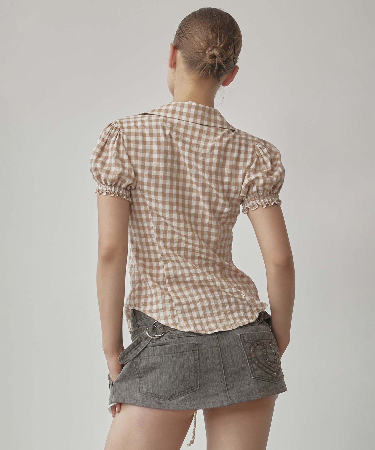★SCULPTOR★ Cottage Open Blouse Raw SC25S241IV MUSINSA | SCULPTOR Cottage Open Blouse Raw