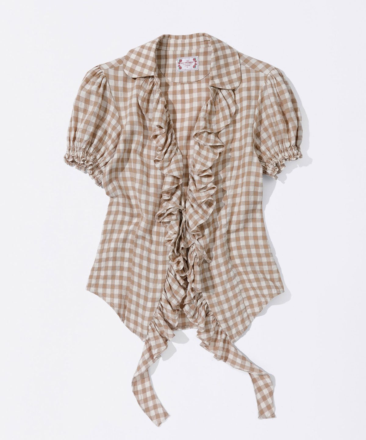 스컬프터(SCULPTOR) Cottage Open Blouse Raw