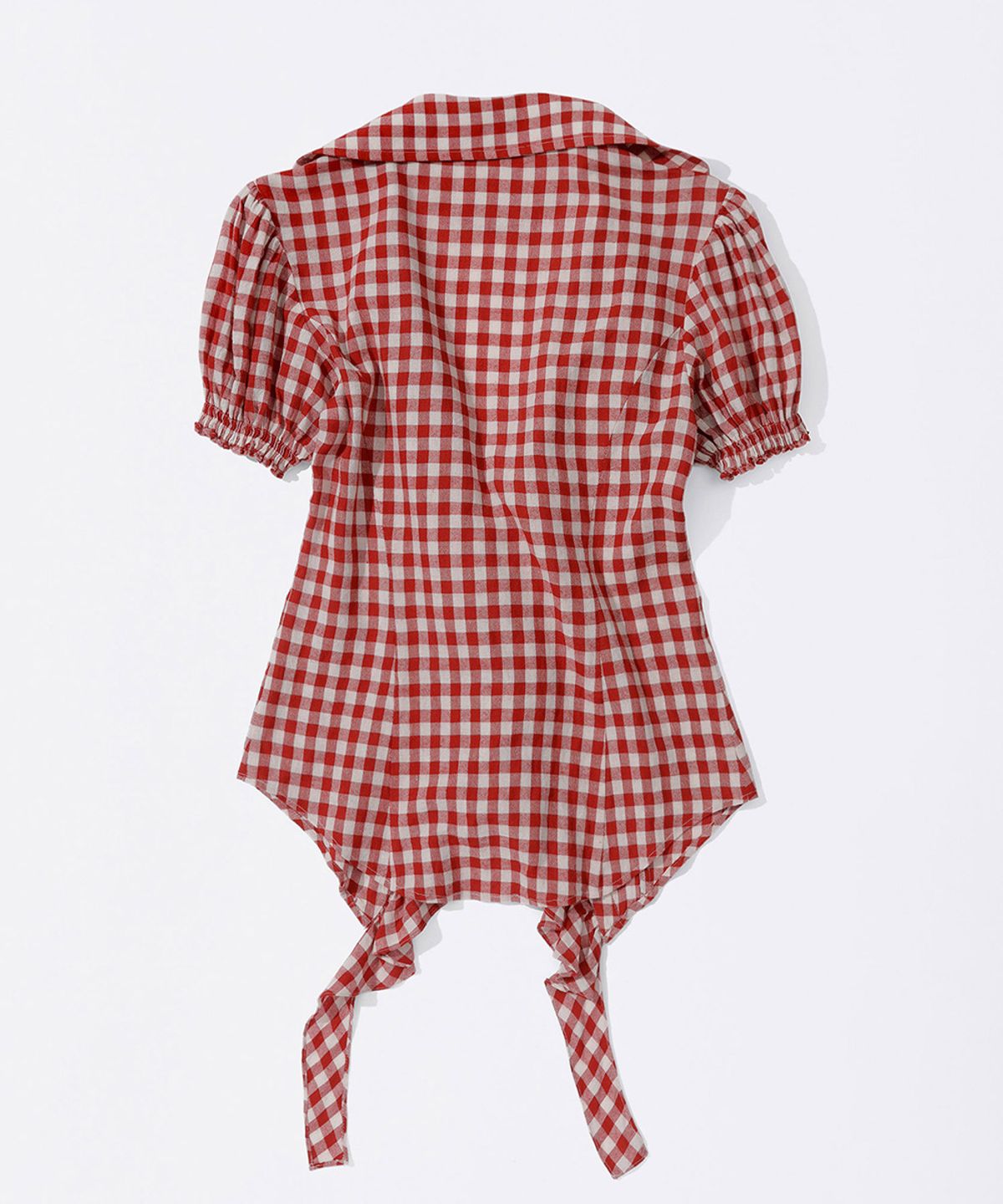 스컬프터(SCULPTOR) Cottage Open Blouse Red