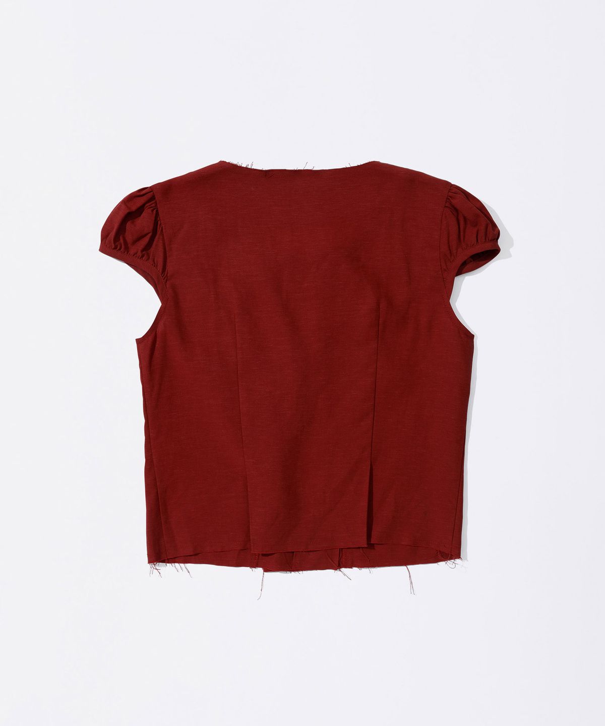 스컬프터(SCULPTOR) Rosetta Puff Shirt Scarlet