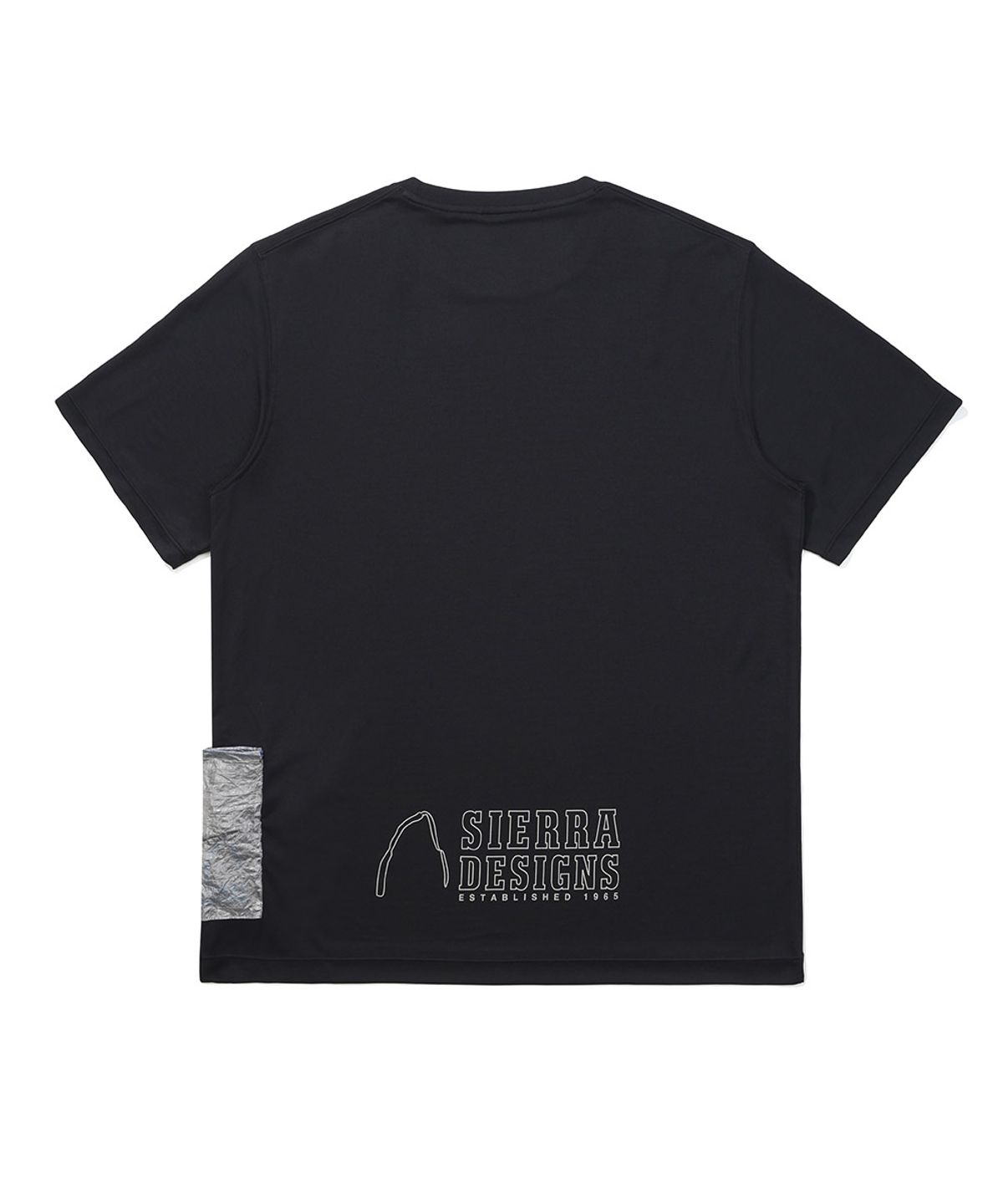 시에라디자인(SIERRA DESIGNS) 60th 다이니마 포켓 패커블 반팔티셔츠 BLACK