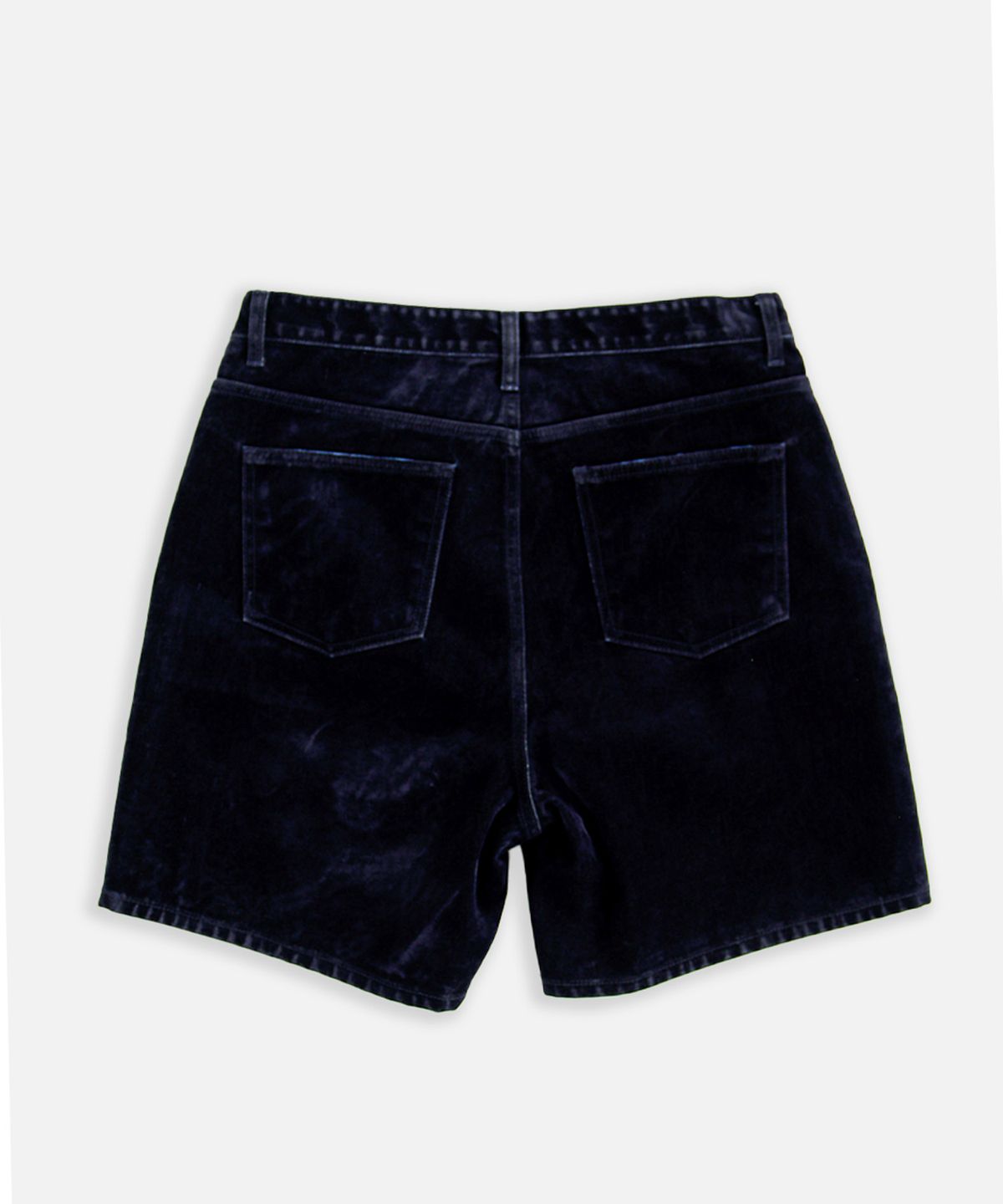 애니타임로릭(ANYTIME LOREAK) DAHLIA VELVET SHORTS - NAVY