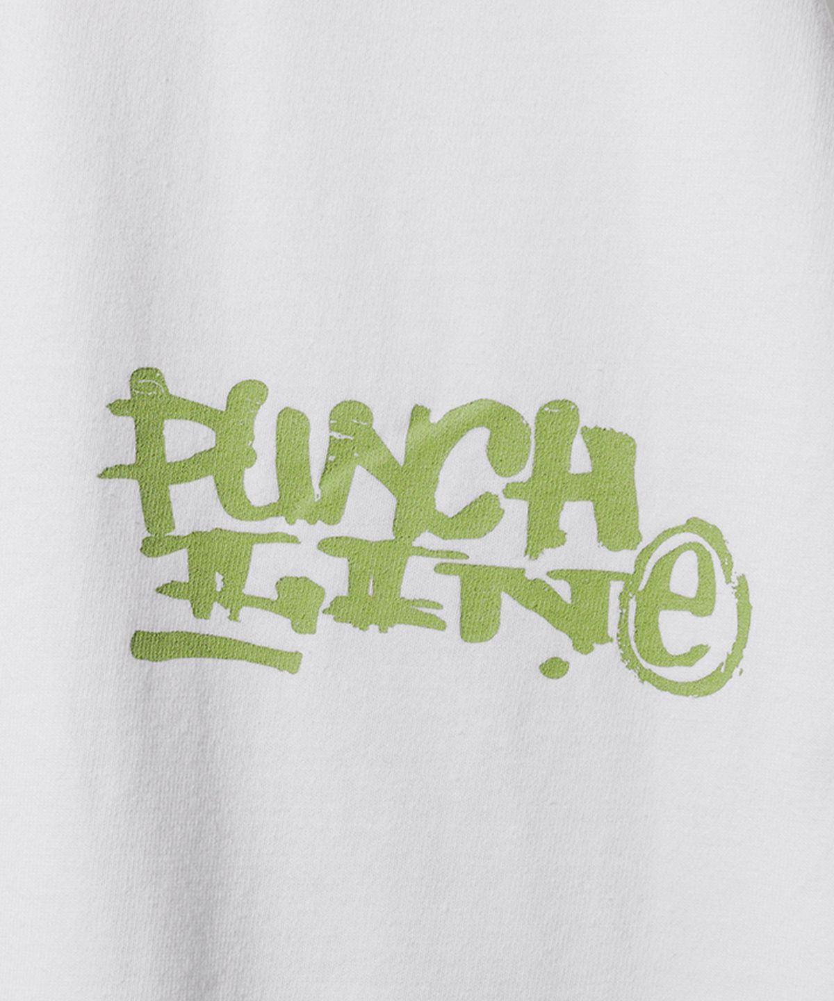 펀치라인(PUNCHLINE) 택시 드라이브 반팔 화이트 INST9201