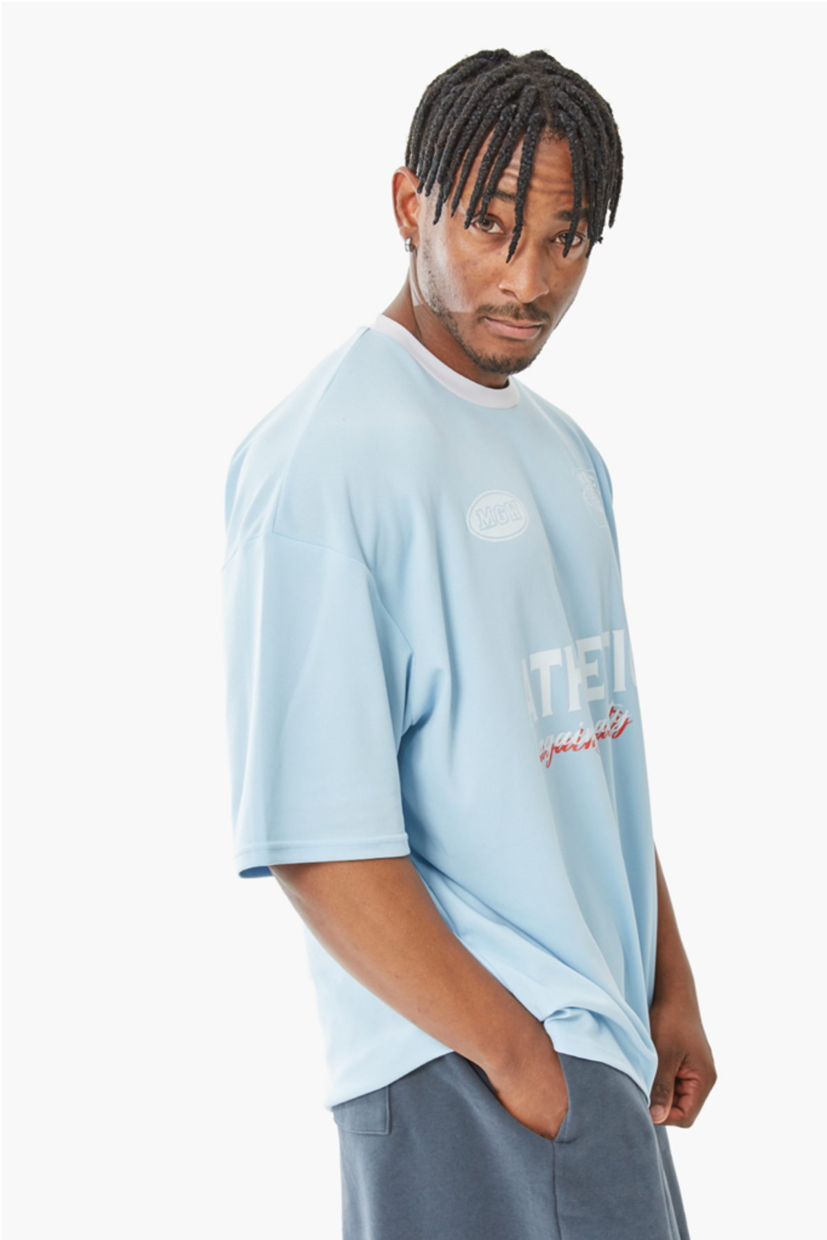 머스콜로(MUSCOLO) ATHLETIC PERFORMANCE SHORT SLEEVE SKY