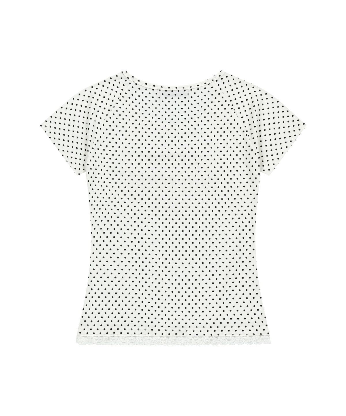니어노어(NIIER NOR) DOT LETTERING SLIM TEE_WHITE