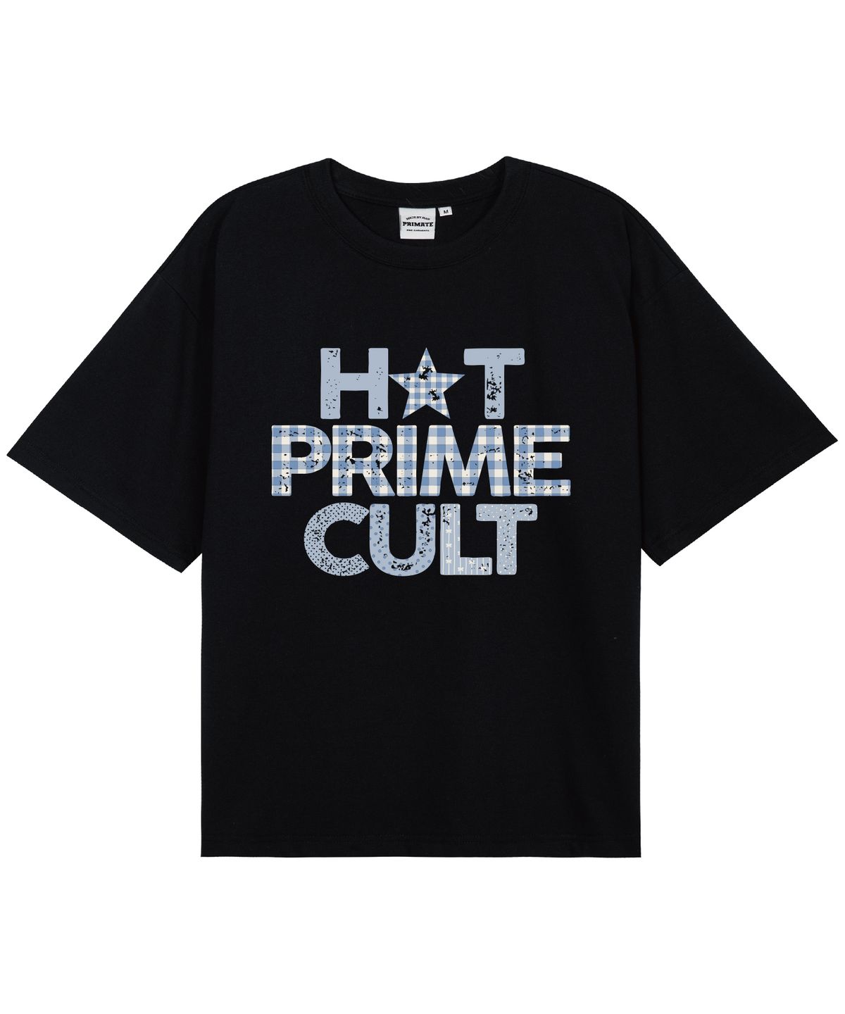 프라임에이트(PRIMATE) CHECK_RUSTEE 오버핏 반팔티셔츠 8 COLORS
