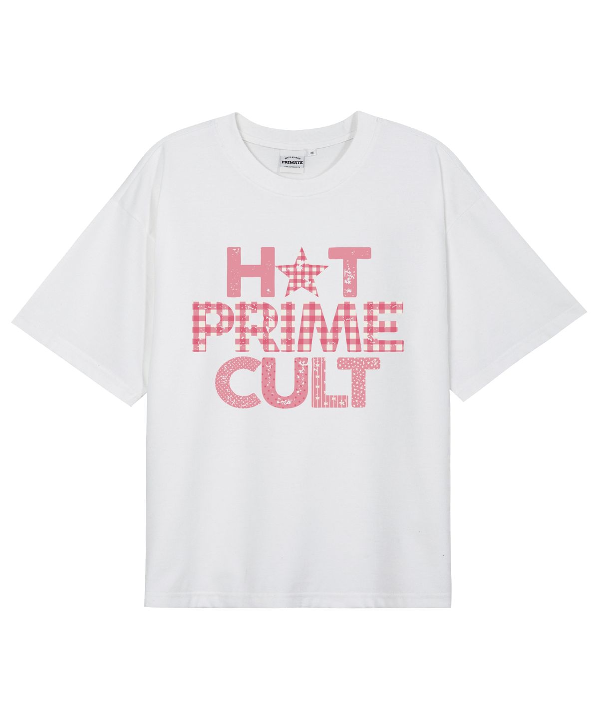 프라임에이트(PRIMATE) CHECK_RUSTEE 오버핏 반팔티셔츠 8 COLORS