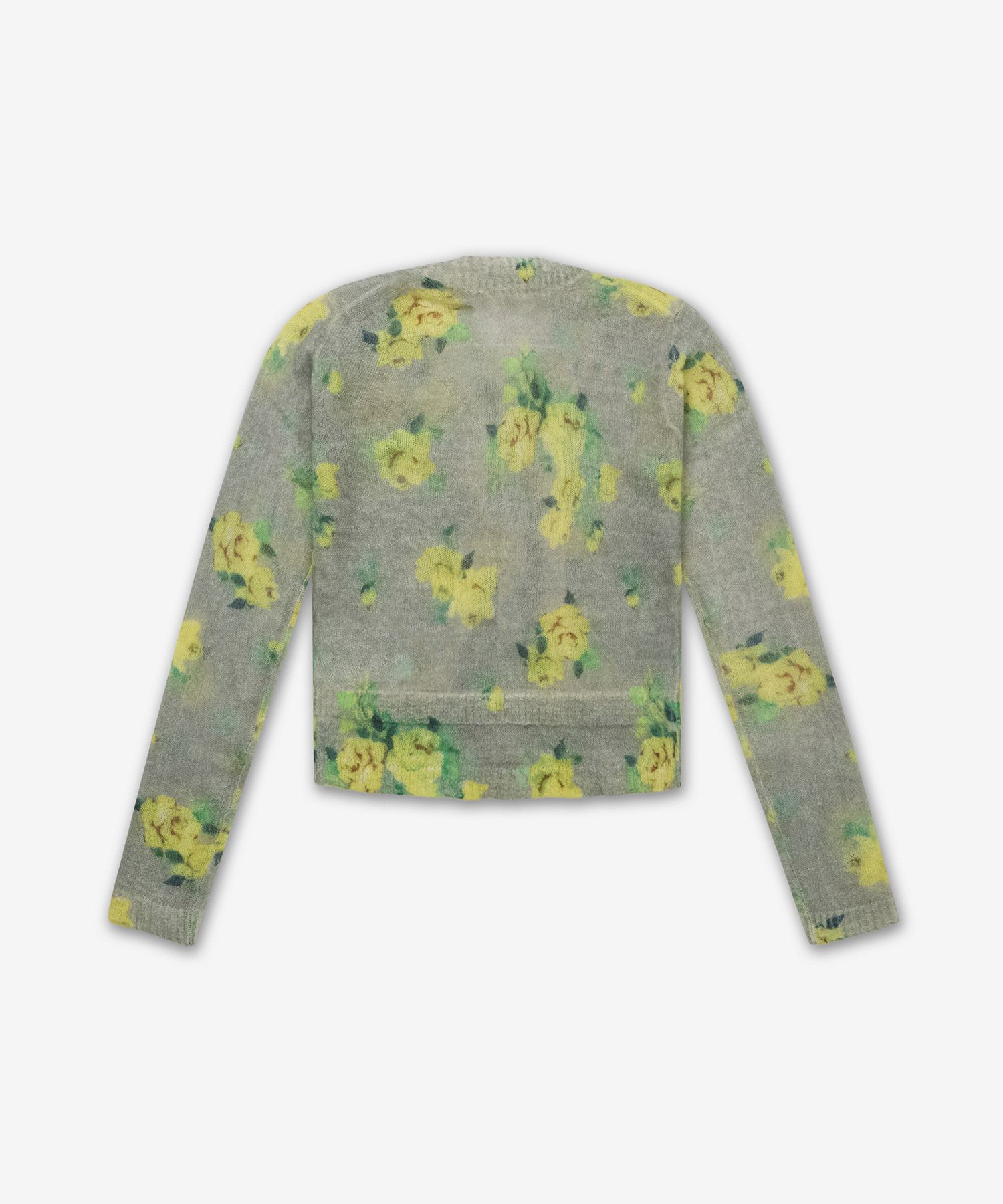 MUSINSA公式 | ACNE STUDIOS レイヤードモヘアカーディガン - グレー 