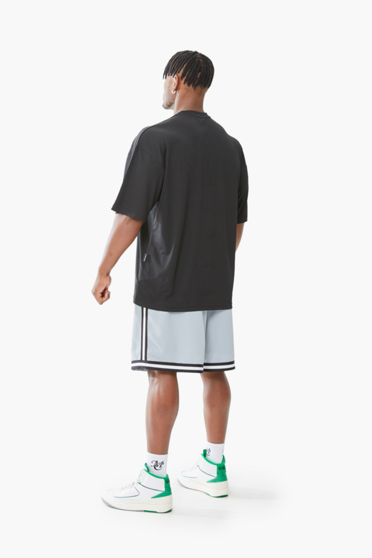 머스콜로(MUSCOLO) AIR COOLING TECH SHORT SLEEVE BLACK(GREY)