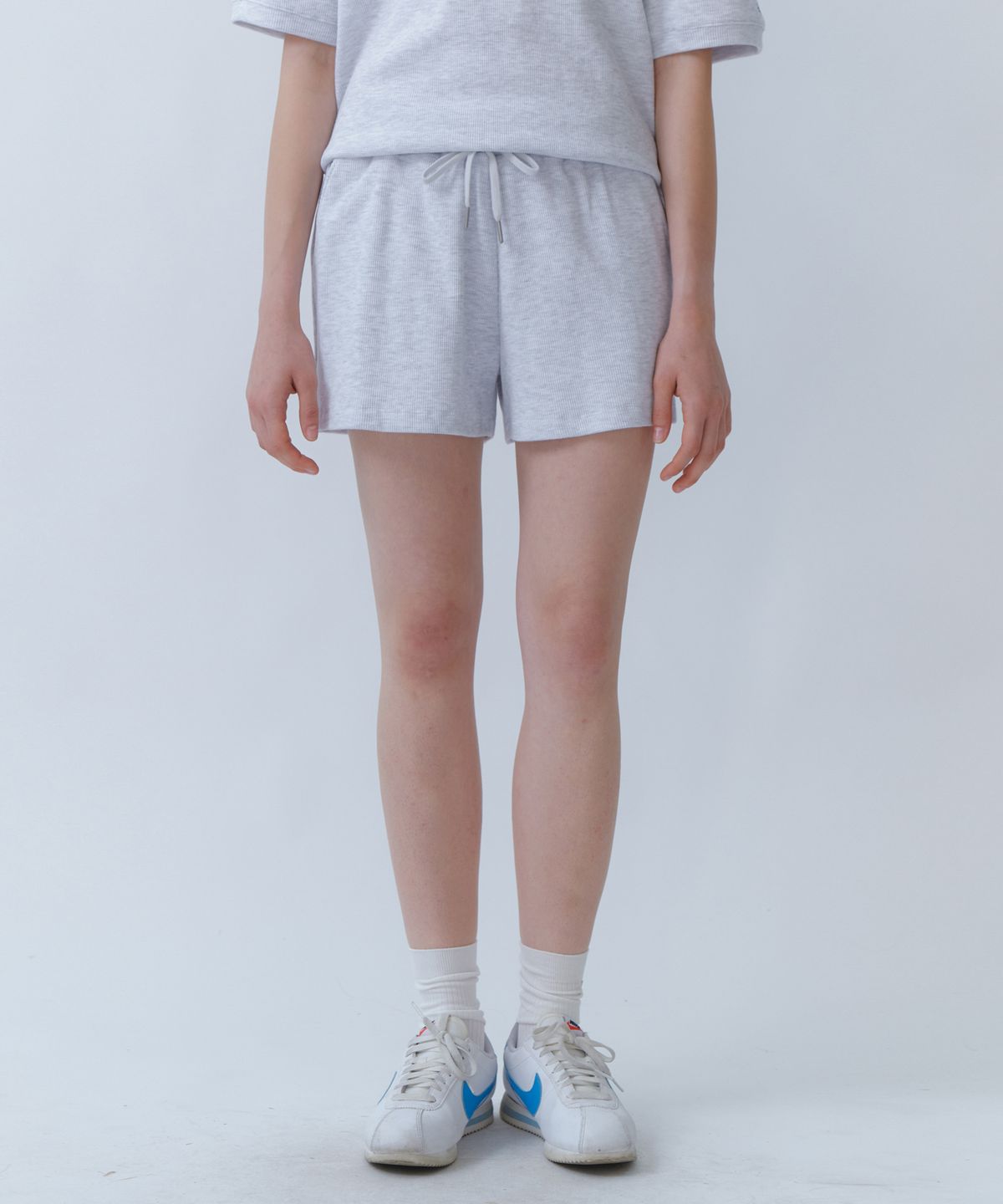 유라고(URAGO) Waffle banding shorts