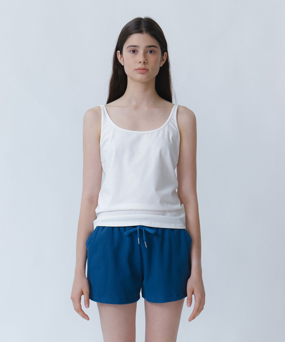 유라고(URAGO) Waffle banding shorts