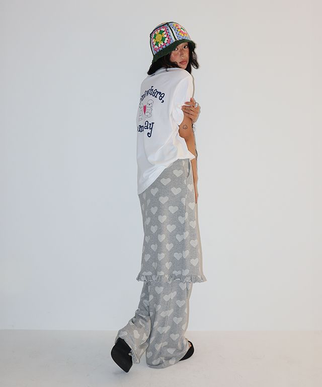 [RONRON] HEART DOT TRAINING SKIRT & PANTS / 追跡付 MUSINSA | RONRON [SET] HEART DOT TRAINING SKIRT & PANTS