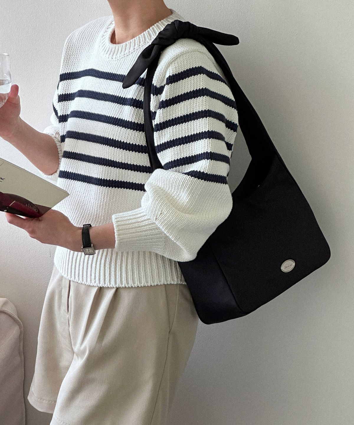 꼬떼드무아(COTEDEMOI) Aerien Flow Bag - Black (3Way)