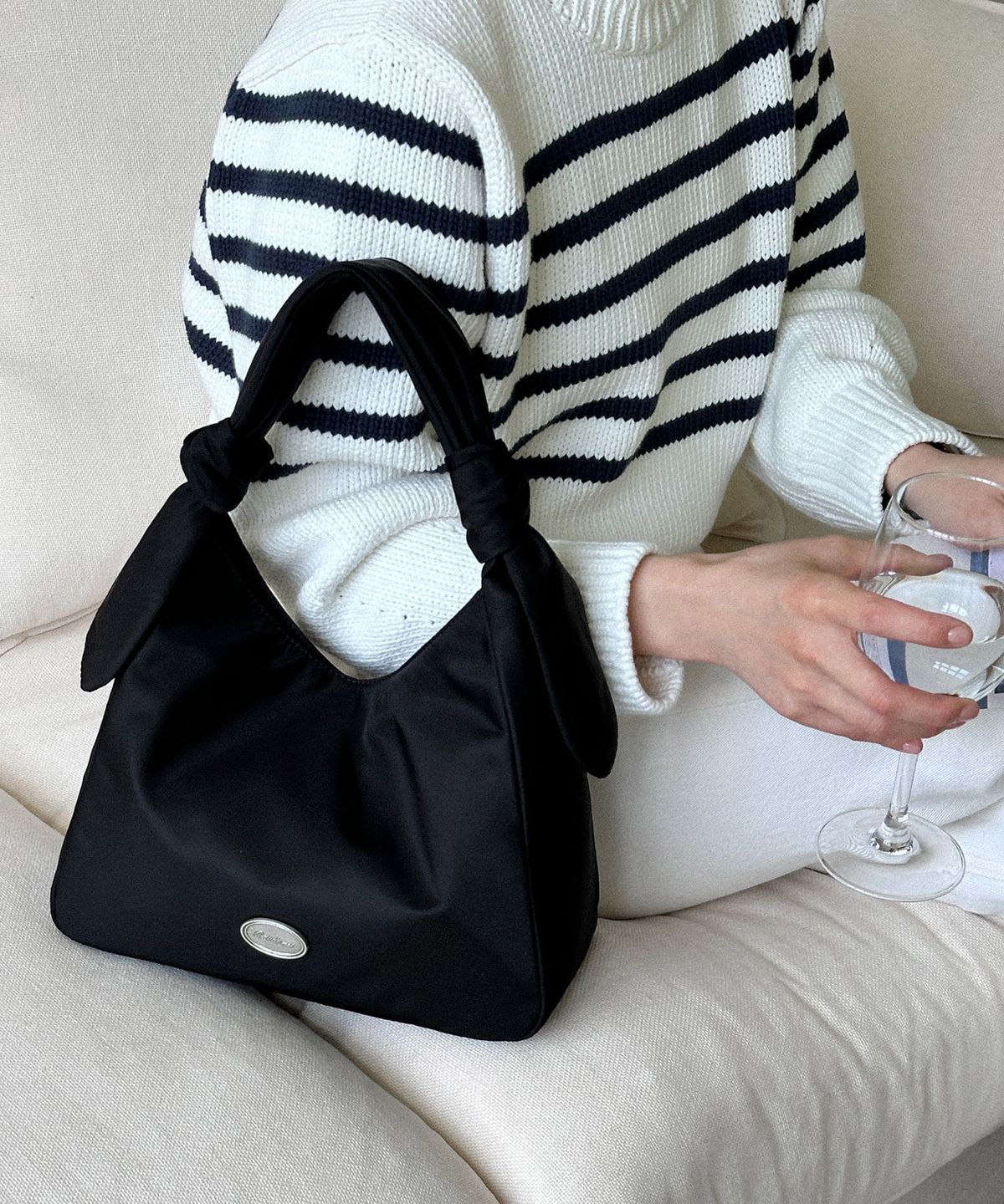 꼬떼드무아(COTEDEMOI) Aerien Flow Bag - Black (3Way)
