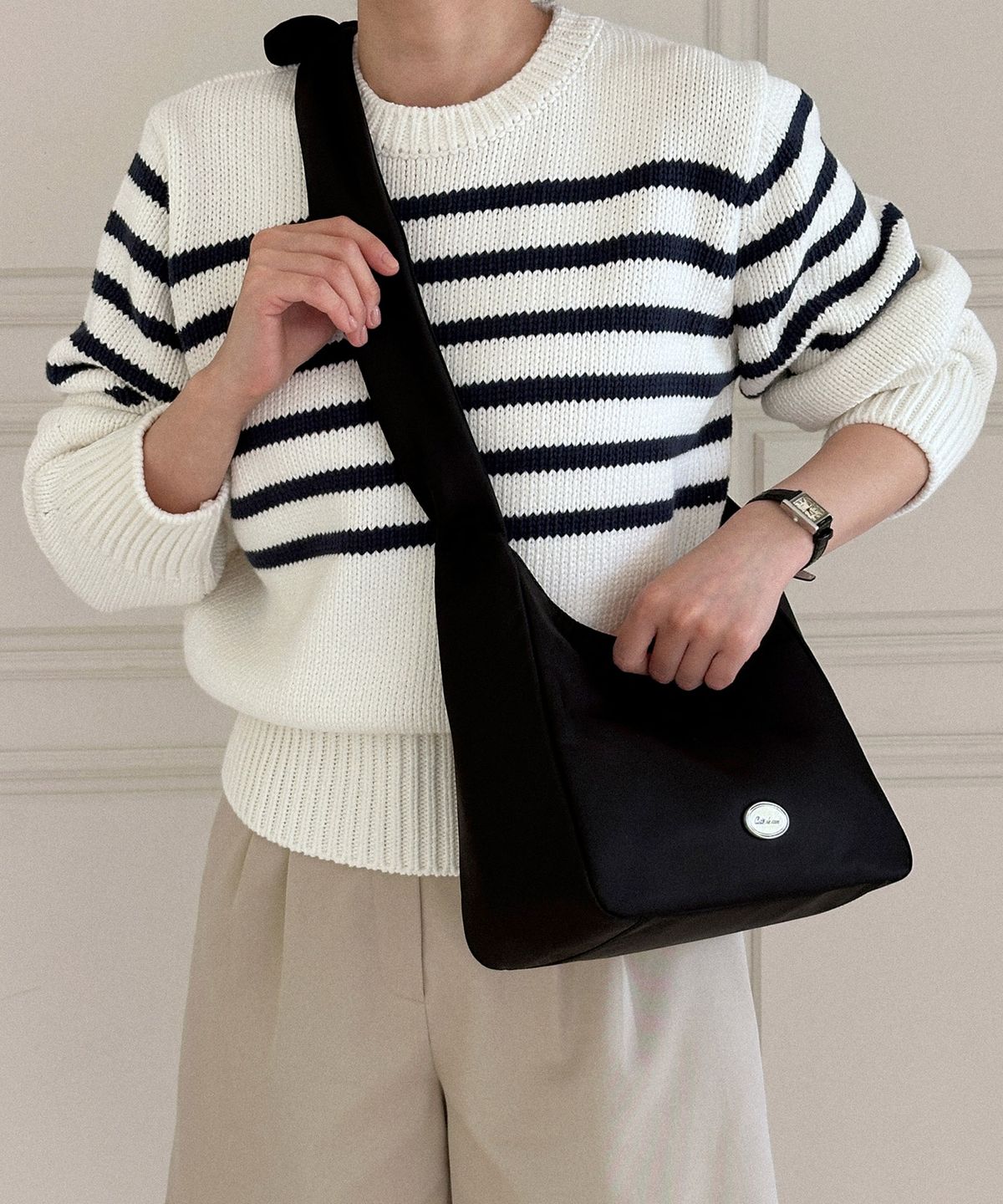 꼬떼드무아(COTEDEMOI) Aerien Flow Bag - Black (3Way)