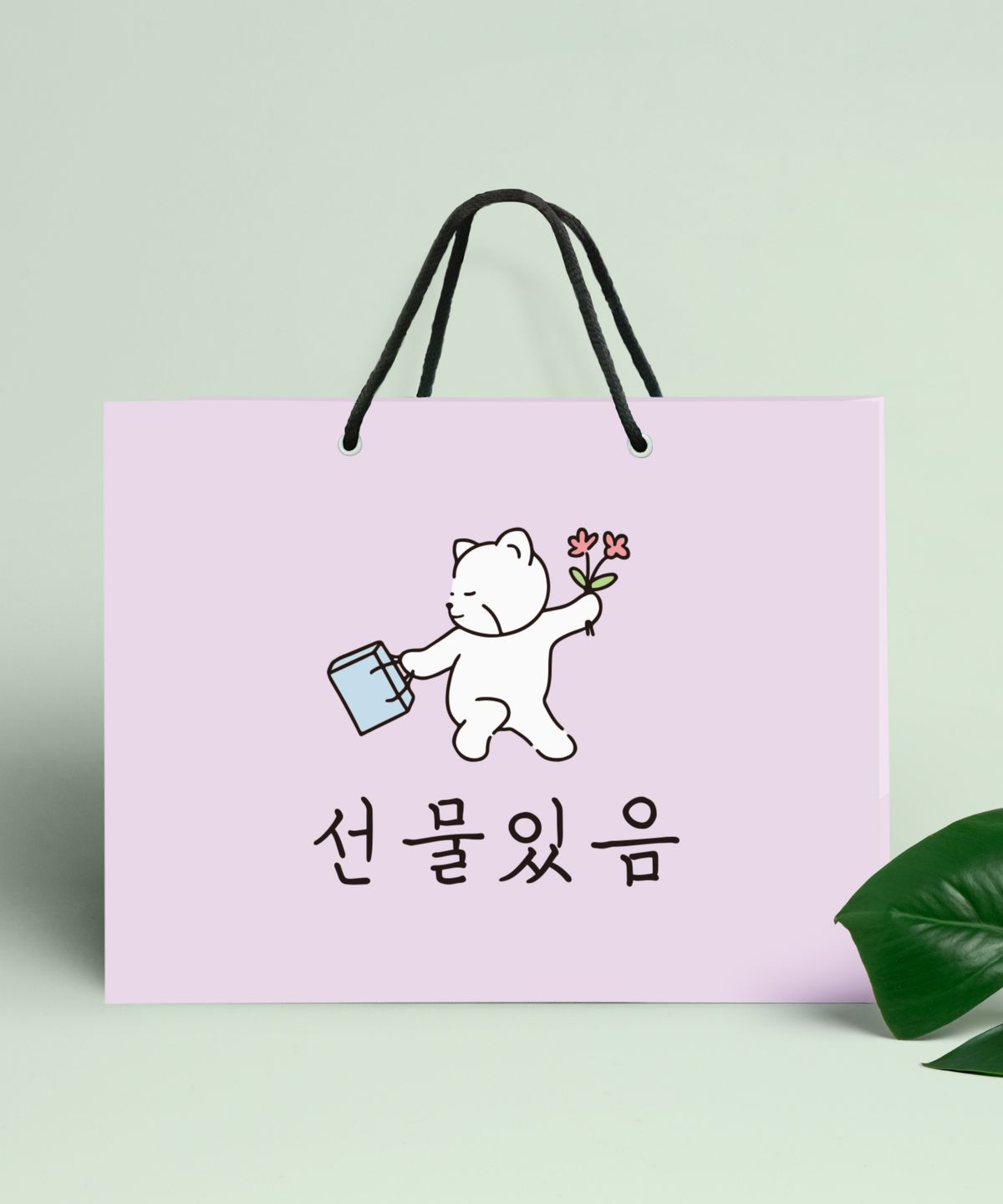 달퐁이네 문방구(DALPHONG) 선물에 진심, 쇼핑백 4개 세트