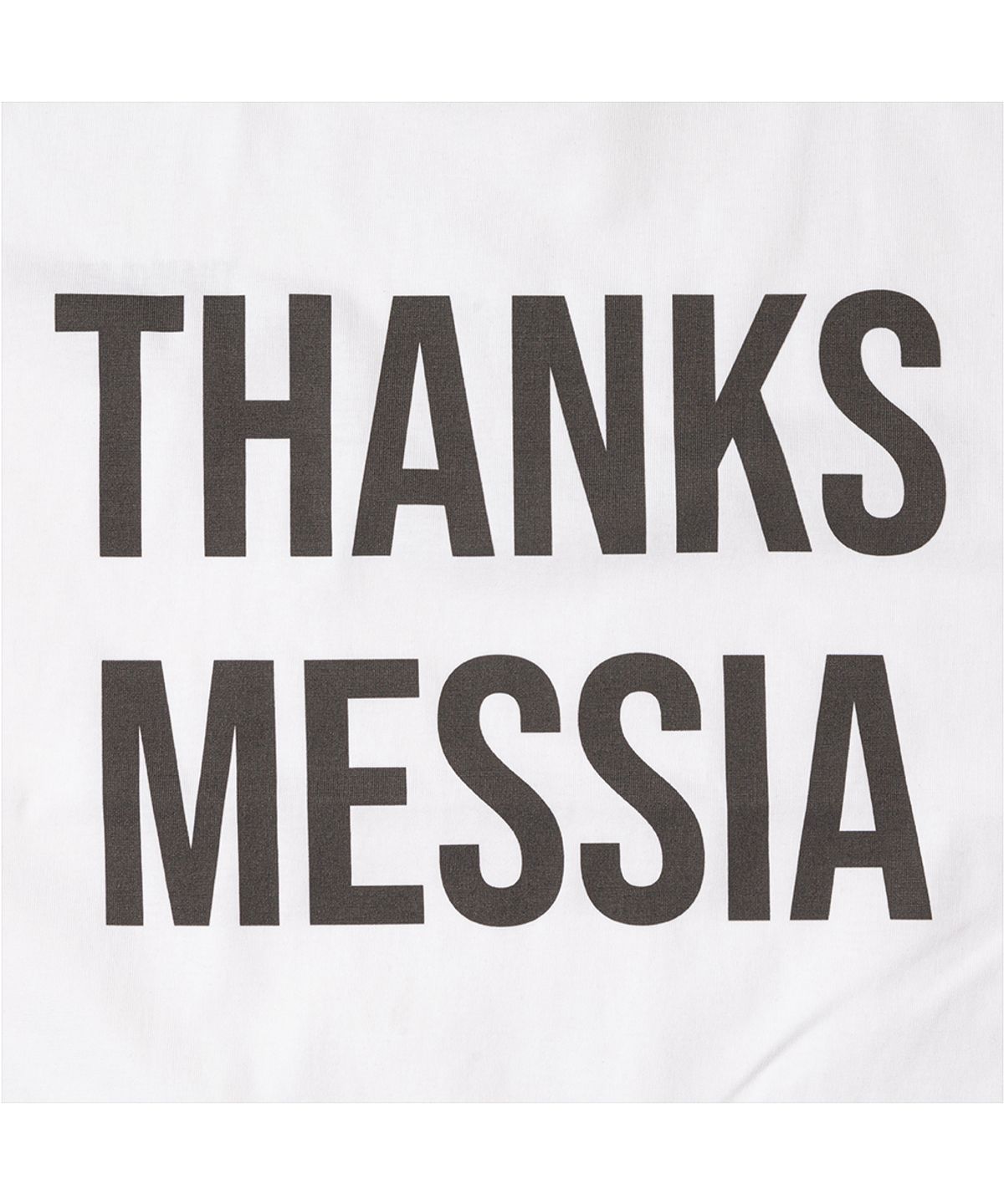 땡스메시아(THANKS MESSIA) ORIGINAL LOGO TSHIRT-WHITE