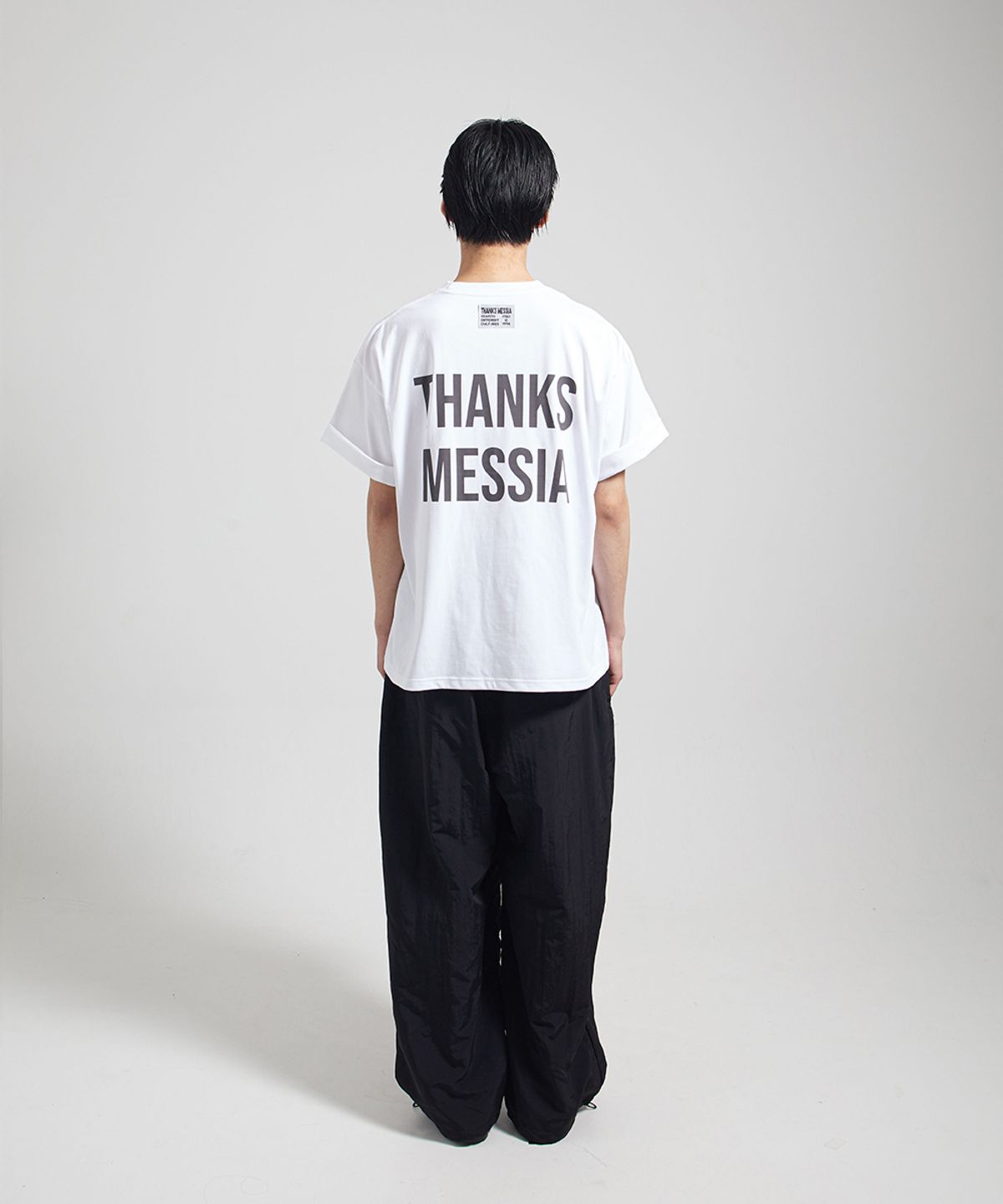 땡스메시아(THANKS MESSIA) ORIGINAL LOGO TSHIRT-WHITE
