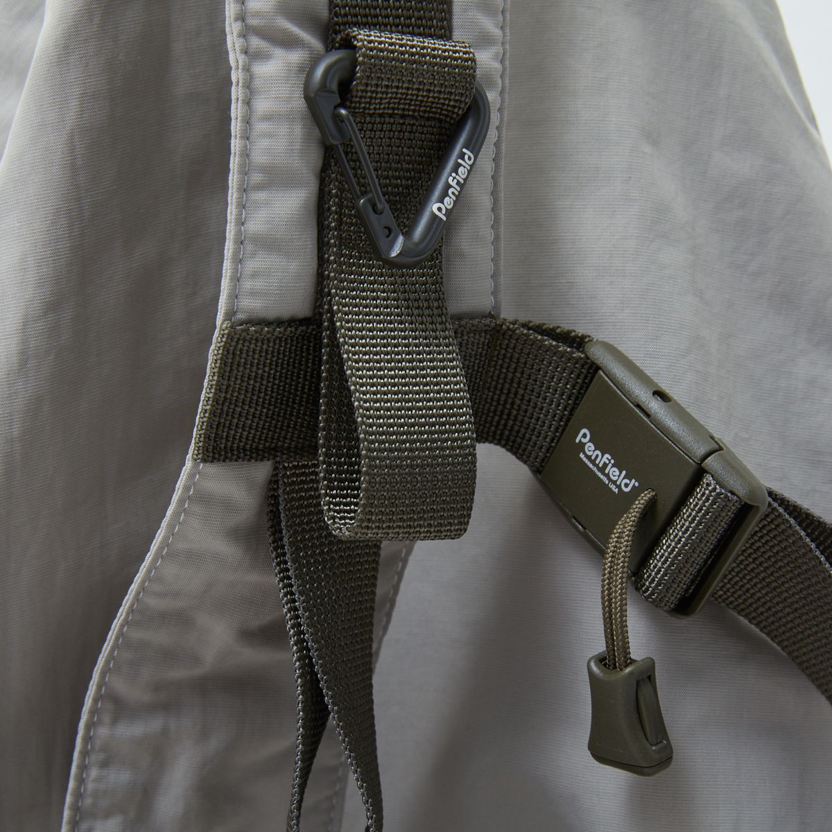펜필드(PENFIELD) CN 패커블 슬링백 그레이_FR7AB50U