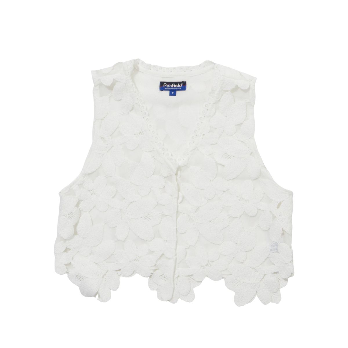 펜필드(PENFIELD) 우먼즈 리프 슬리브리스 화이트_FR2WV60F